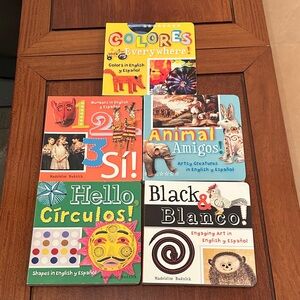 Vibrant Bilingual Kids' Book Collection